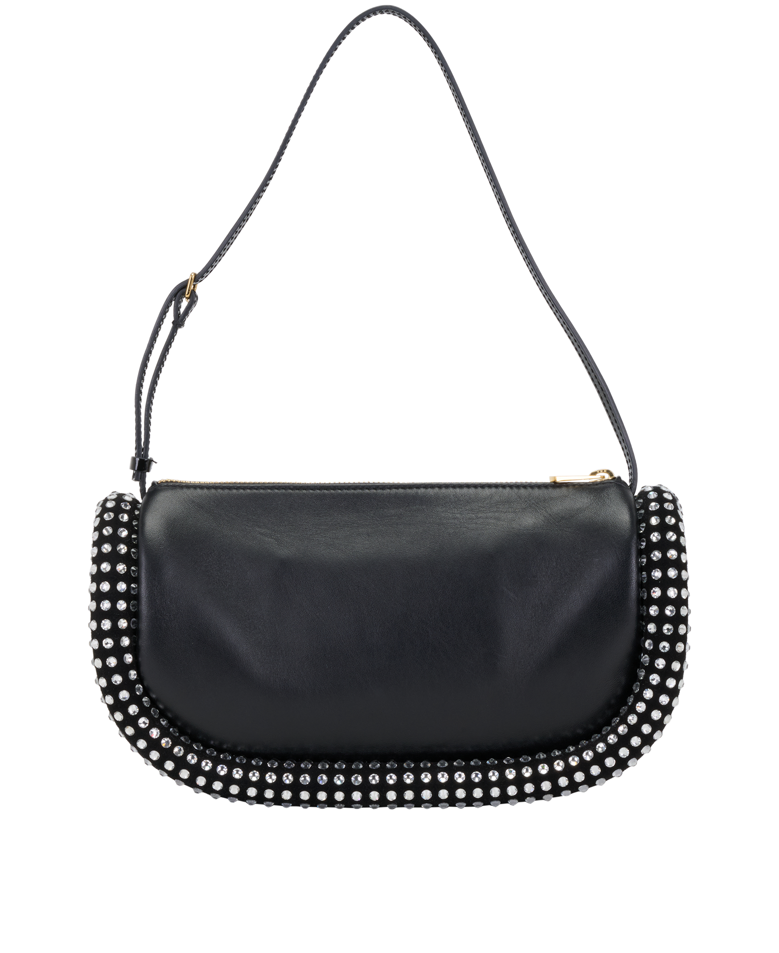 Bumper Bag, &pound;350, Handbags, Black, Leather, Back view
